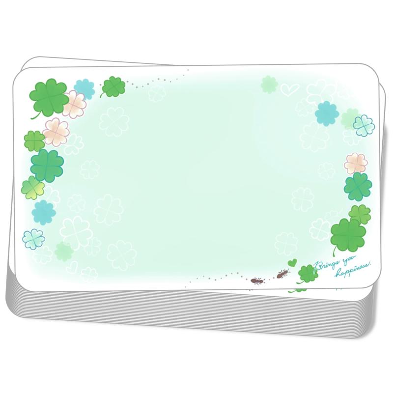 こころ印 メッセージ カード ミニ [デザインカード] 日本製 上質紙 100枚