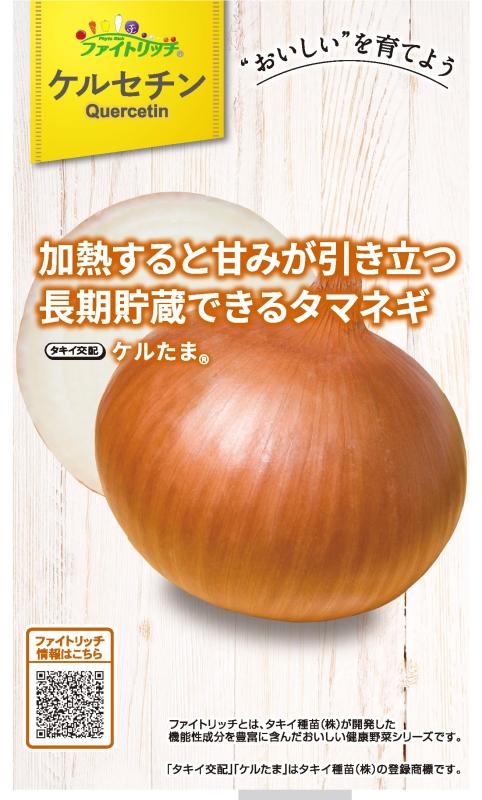 タキイ種苗 ケルセチンリッチ たまねぎ ケルたま