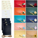 レターセット封筒 10色 便箋 24枚 手紙 おしゃれ クラフト用紙 アンティーク調 シーリングシール 手紙セット 便箋と封筒