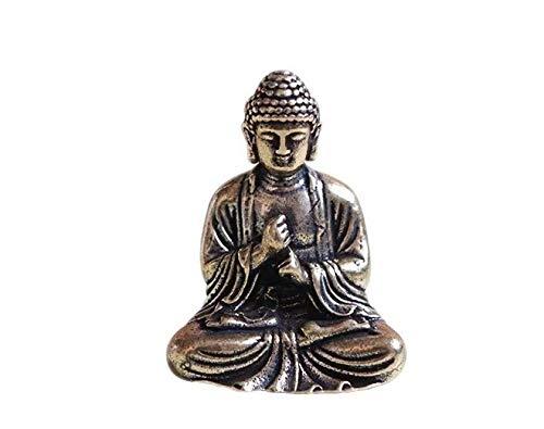大日如来 仏像 フィギュア ミニ チュア 銅製 3cm