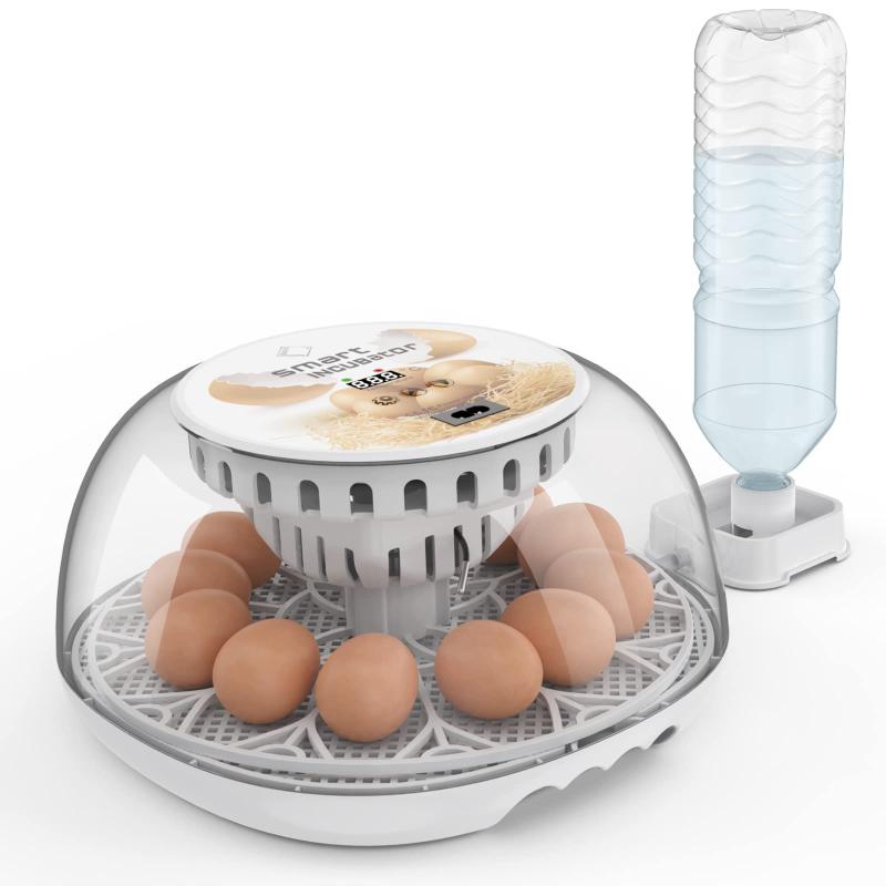 LifeBasis 自動孵卵器 インキュベーター 鳥類専用ふ卵器 自動転卵式 孵化器24個入卵OKヒヨコ生まれ 子..