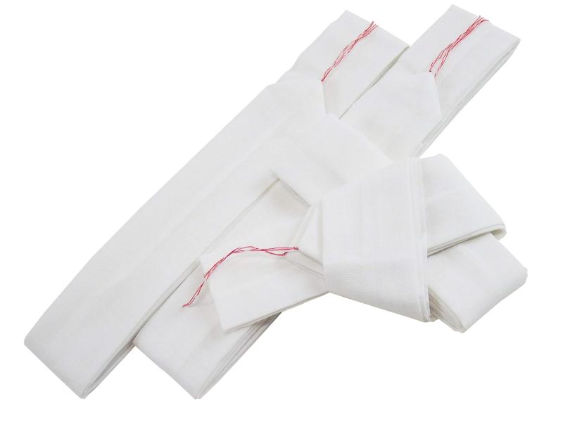 モスリン腰ひも 3本セット (ホワイト)