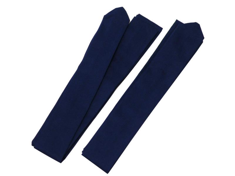 【さらさ】 紳士用 モスリン 濃紺 腰ひも 2本セット ko-20