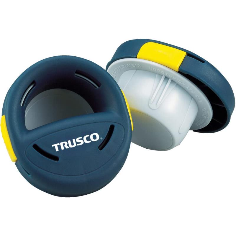 Rakuten - トラスコ中山(TRUSCO) ストレッチフィルムホルダー ブレーキ機能付 109×118×62mm 2個入(上用·下用) TSD-774