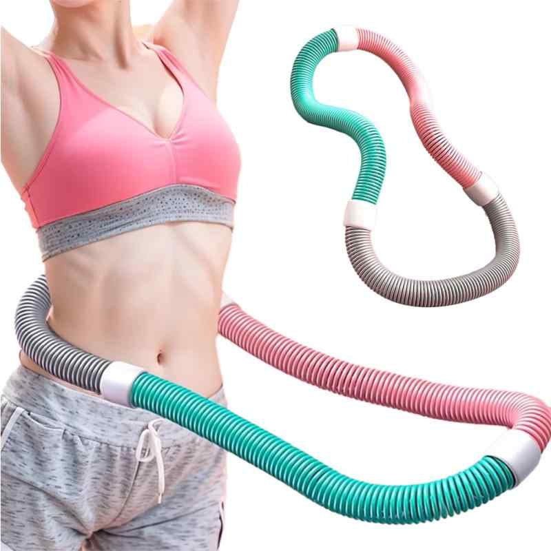 NidoDegato【2025革新・静音式】フラフープ ダイエット用 青あざ防止 落としにくい ソ フトフラフープ ..