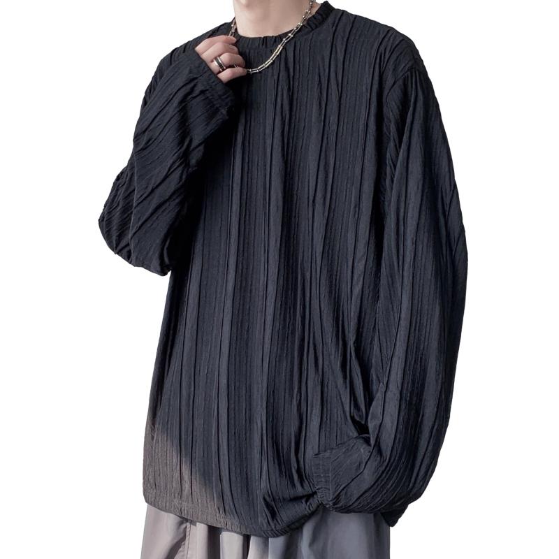 [Culeevp] 長袖 tシャツメンズ 大きいサイズ 無地 肌着 ゆったり ロングtシャツ 秋冬服 メンズ