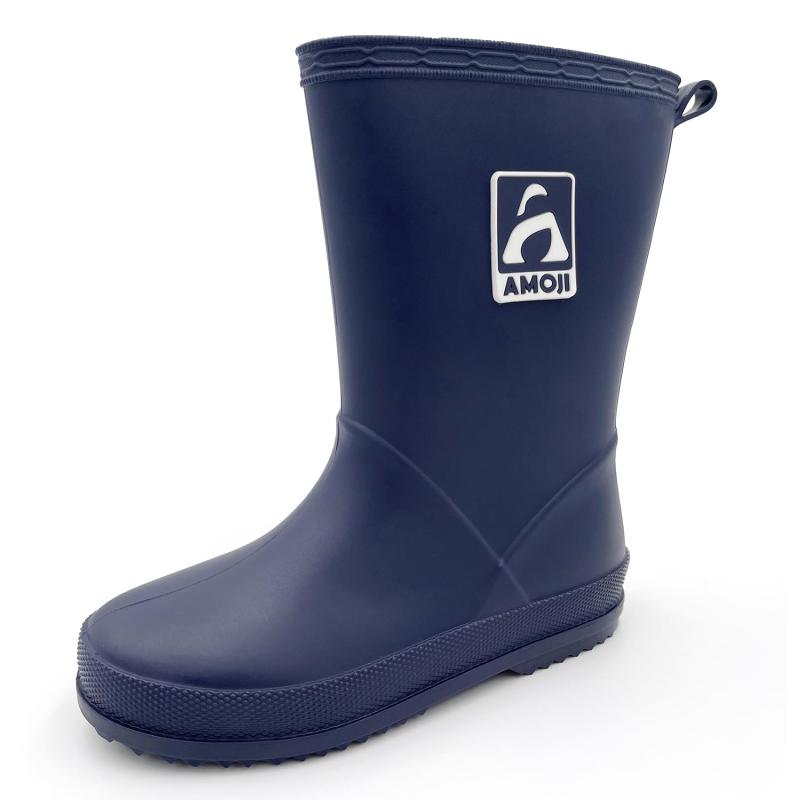 Rakuten - [アモジ] レインブーツ キッズ 反射板付き ミドル丈 JT-6513