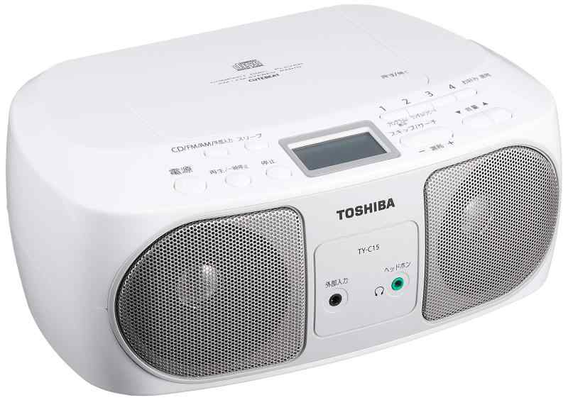Rakuten - 東芝 CDラジオ TY-C15 (S) AUX シルバー