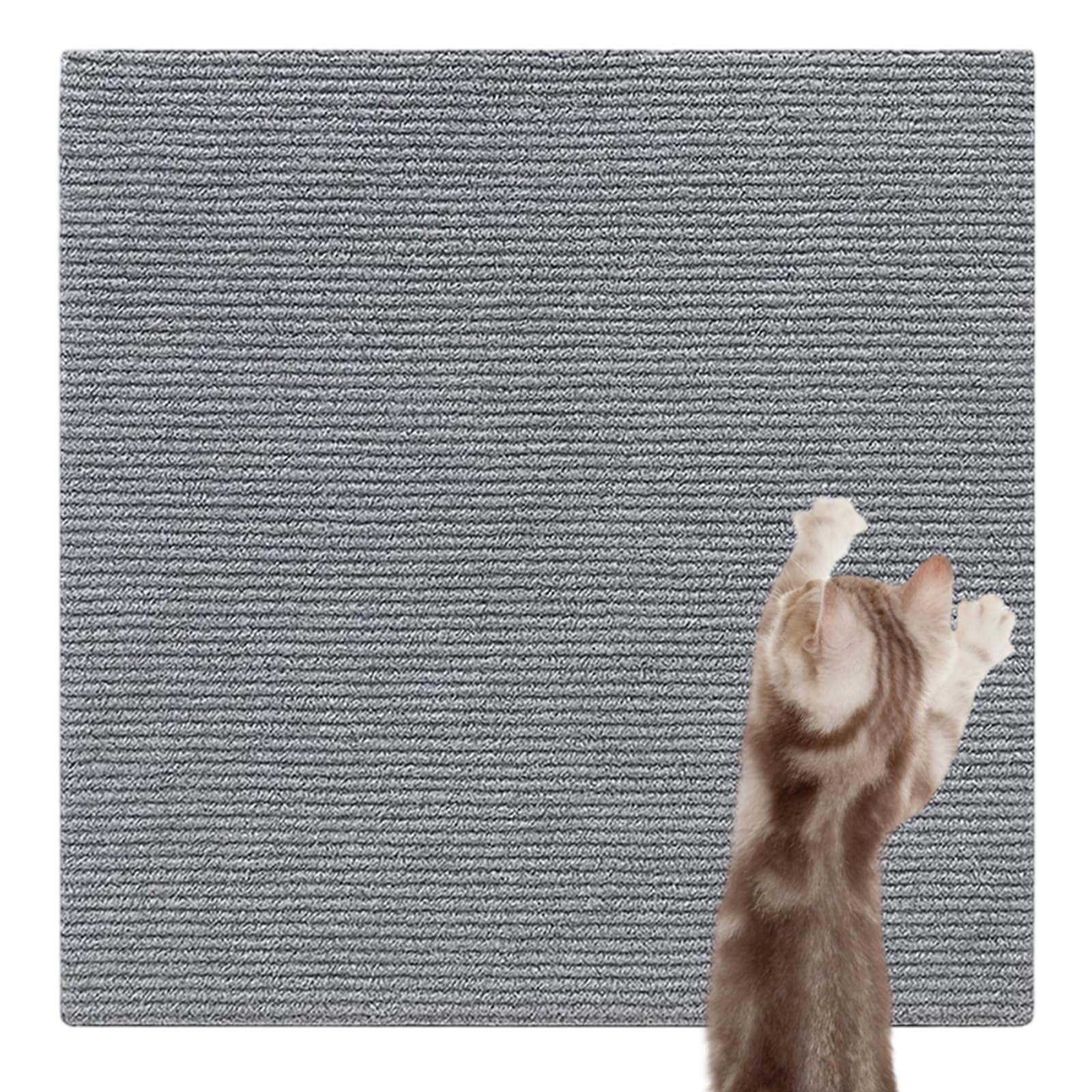 猫 つめとぎ 防止 シート 爪研ぎ防止シート 爪研ぎ防止シート 40×100cm 浅灰色 粘着式 DIY 家具壁保護 賃貸向け 耐摩耗