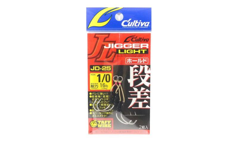 Sports, Outdoors - オーナー(OWNER) アシストフック JD-25 ジガーライト段差 ホールド 2組 No.11768 (ジギングフック)