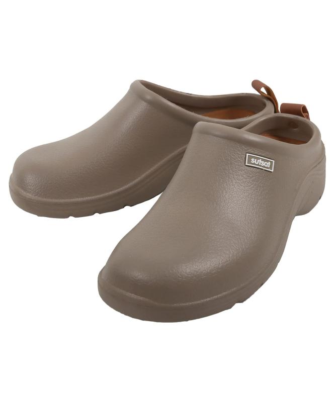 [神戸レタス] スリッポン ゴム ラバー 長靴 防水 濡れない スリッパ レインブーツ 玄関 ゴミ捨て 雨 梅雨 [I2250]