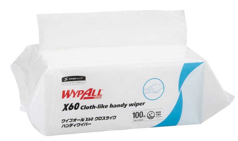 Rakuten - クレシア ワイプオール X60 ハンディワイパー 不織布ワイパー 薄手 60535 【リニューアル版】