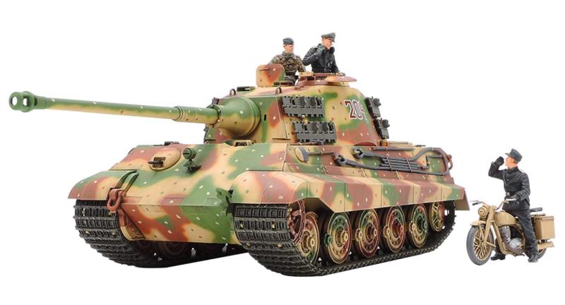 Rakuten - タミヤ(TAMIYA) 1/35 ミリタリーミニチュアシリーズ No.252 ドイツ陸軍 重戦車 キングタイガー ヘンシェル砲塔 アルデンヌ戦線 プラモデル 35252