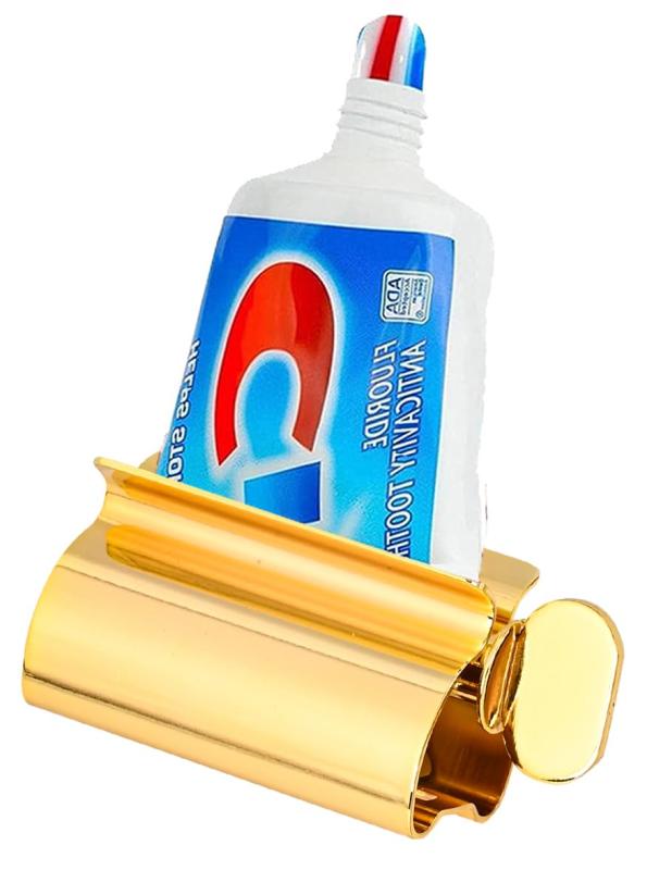 YOOTASIO チューブ絞り器 歯磨き粉 絞り器 歯磨き粉 ディスペンサー 8*3.5*4cm 304ステンレス製 チューブ製品を最後の一滴まで絞ります 歯磨き粉、洗顔料 、絵の具、顔料、軟膏、ハンドクリーム