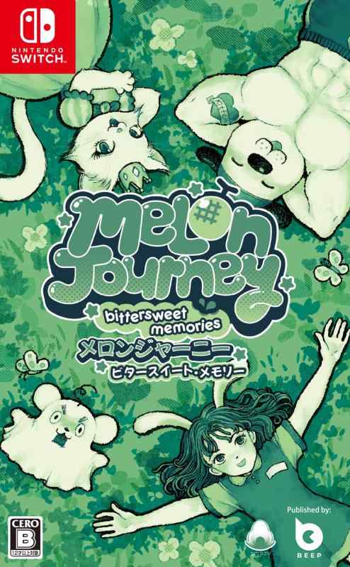 Melon Journey: Bittersweet Memories(メロンジャーニー:ビタースイート・メモリー) -Switch 【永久特典】ステッカーセット 同梱