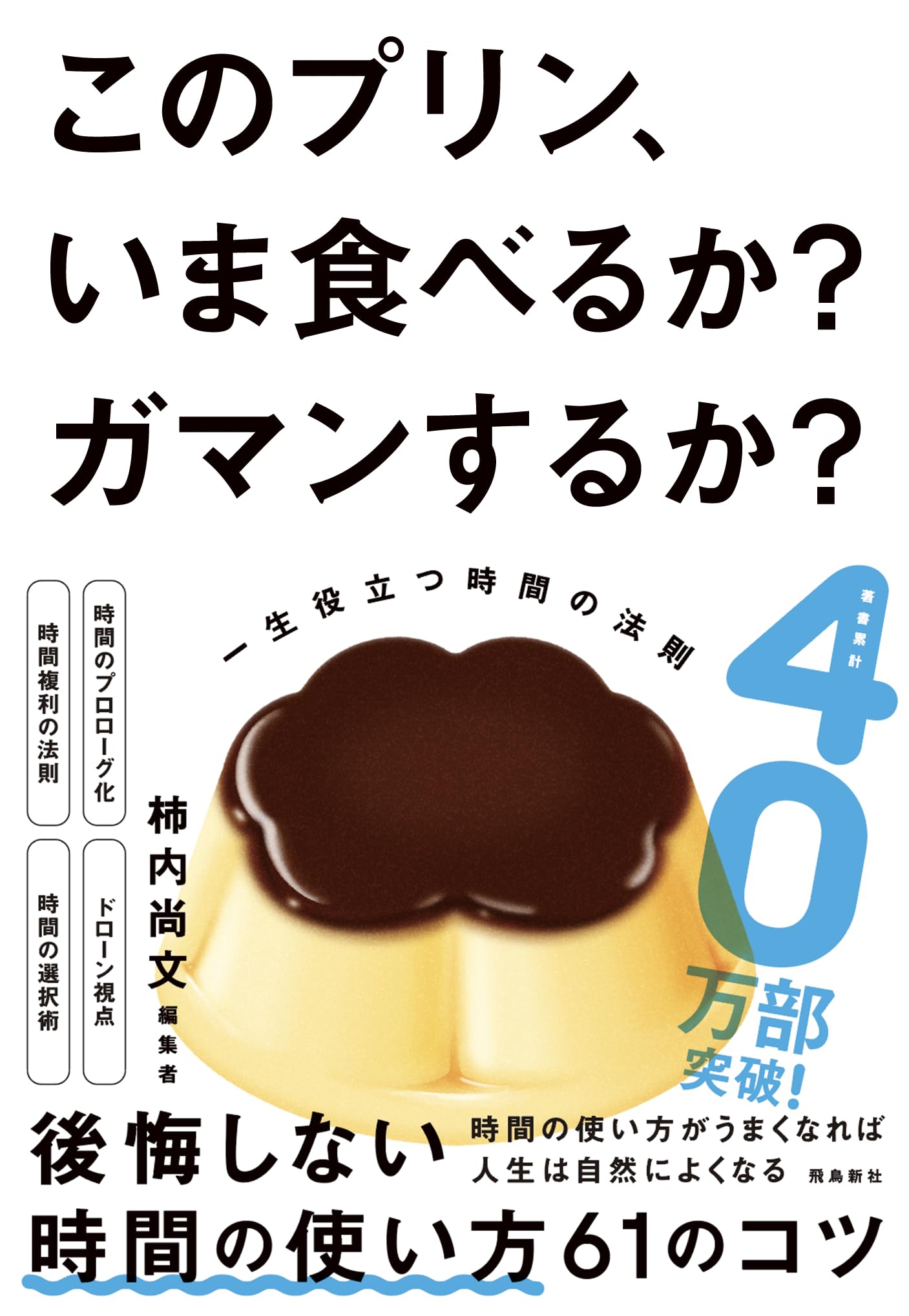 このプリン、いま食べるか? ガマンするか? 一生役立つ時間の法則