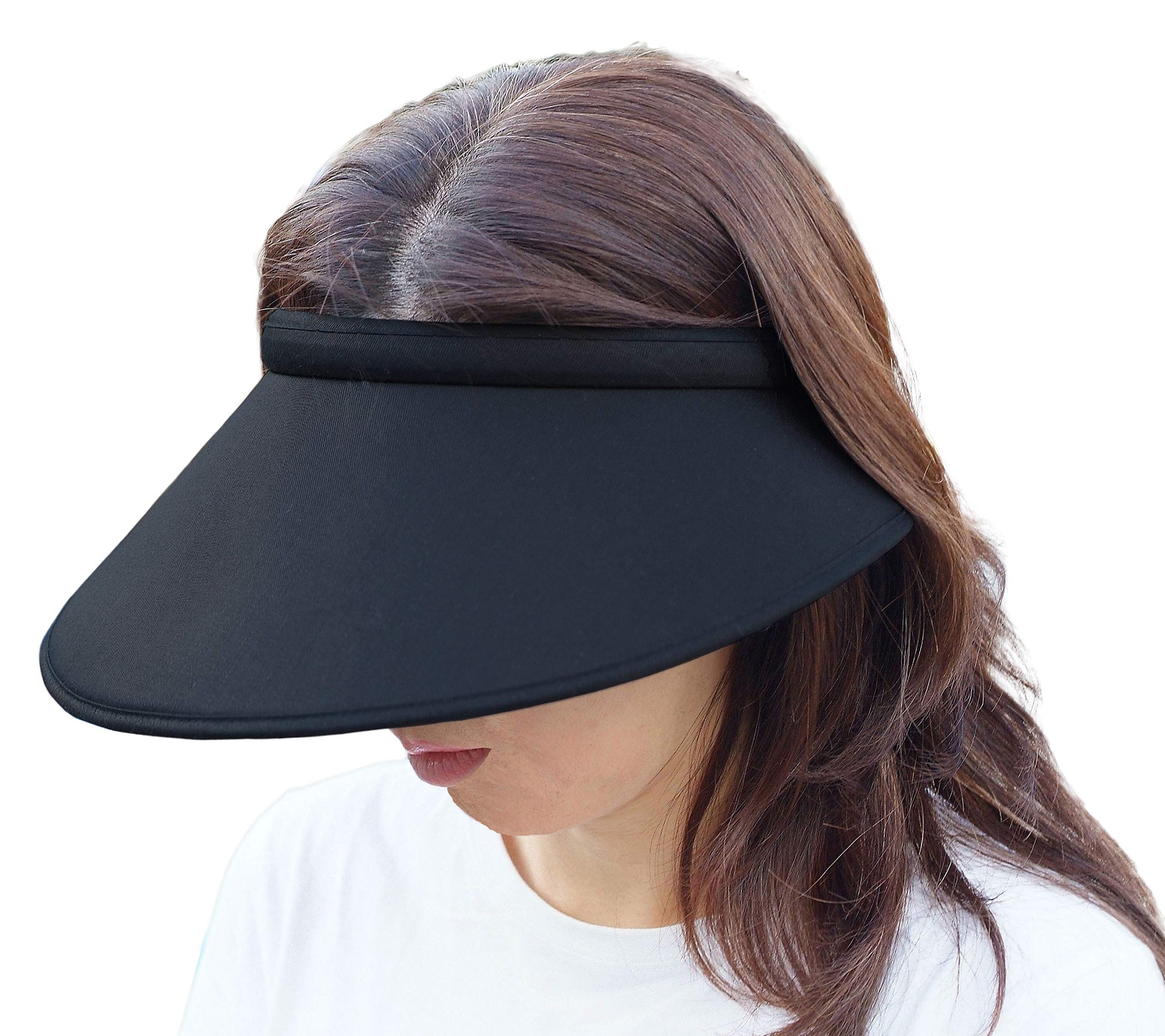 ・UVカット率:99%以上 ・素材:ポリエステル ・サイズ:頭囲55~59cm ・生産国:中国