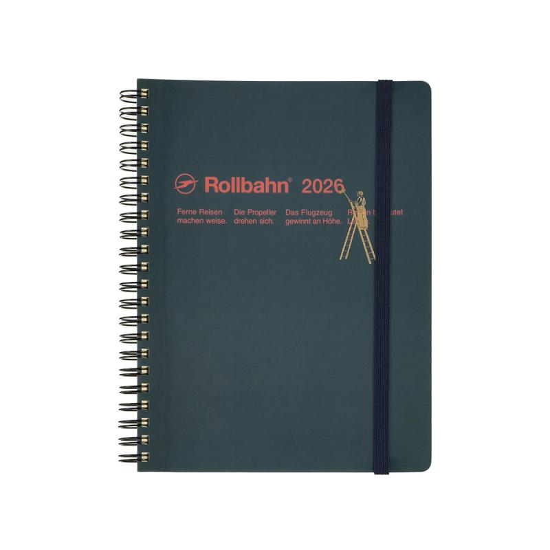 【デルフォニックス手帳 2026年版／2025年10月始まり】ロルバーンダイアリー グラフィティ A5 スケジュール帳 マンスリー