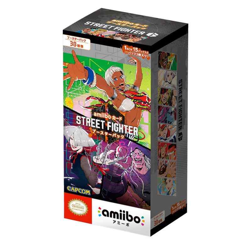 스트리트 파이터 6 amiibo 카드 부스터 팩 (1BOX 15 팩 포함)