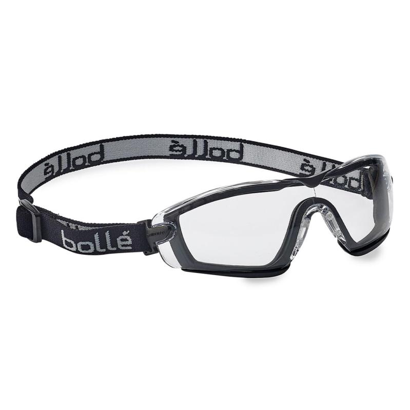 Rakuten - BOLLE SAFETY COBRA TPR STRAP PLATINUM CLEAR
