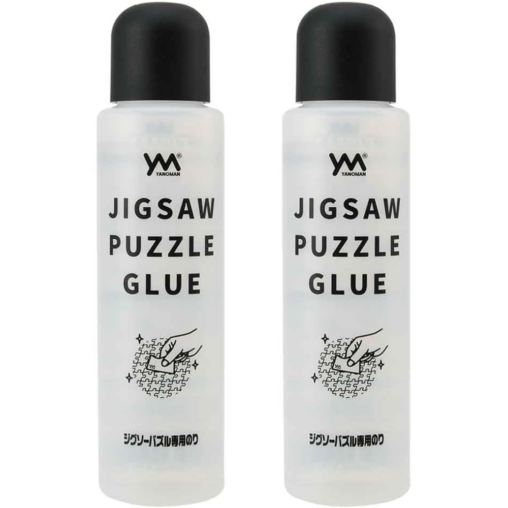 やのまん ジグソーパズル 専用のり 120g×2本