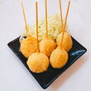 【大阪新世界の味】めっちゃ大阪 もち串 (5本)(串揚げ)⇒ 餅 モチ おもち 揚げもち 串カツ 串かつ