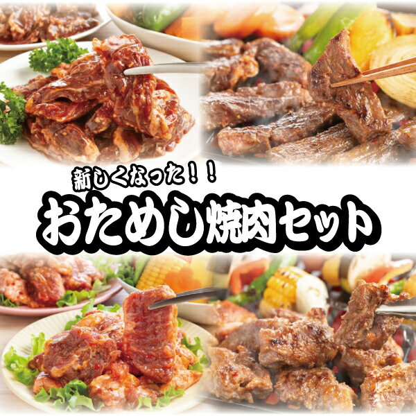 新しくなった！おためし焼肉セット(タレ漬けハラミ・中落ちカルビタレ漬け 合計600g) ⇒【あす楽】【RCP..