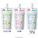 リハたいむゼリー 3種×3個 計9袋 水分補給 介護食 栄養補給 マスカット・もも・はちみつレモン