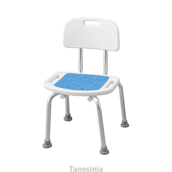 Rakuten - シャワーチェア ロータイプ 背あり SCT-350 アイリスオーヤマ 介護 風呂 椅子 背もたれ ゆったり 安定感 立ち上がり 取っ手付き 滑りにくい 軽量 錆びにくい