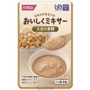 ○砂糖と醤油のなじみ深い味付けで大豆のおいしさを、引き立たせふっくらと煮ました。 食材の風味を大切にし、なめらかなペースト状にミキシングしました。○温めてもそのままでおいしい、ペースト状のおかずです。○素材のおいしさと風味を生かしつつ、お口の中でとろける旨さを実現しました。○ユニバーサルデザインフード（区分4：かまなくてよい）○賞味期間／製造日より1年6ヵ月＜原材料＞大豆水煮（遺伝子組換えでない）、砂糖、発酵調味料（発酵調味料、ブドウ糖、アルコール、食塩）、しょうゆ、かつお節エキス、こんぶエキス、加工デンプン、調味料（アミノ酸等）、（原材料の一部に小麦を含む）＜栄養成分表示＞1袋（50g）当たりエネルギー・・・53kcalたんぱく質・・・2.6g脂質・・・1.3g炭水化物・・・7.7g食物繊維・・・1.3g水分・・・37.9g灰分・・・0.5gナトリウム・・・86mg食塩相当量・・・0.2gカルシウム・・・18mg鉄・・・0.5mg●内容量/50gメーカー：ホリカフーズ介護食 おいしくミキサー 大豆の煮物ホリカフーズ 区分4　かまなくてよいタノシニア店内の類似商品介護食 おいしくミキサー 照焼チキン ホリカフ164円介護食 おいしくミキサー 白がゆ ホリカフーズ156円介護食 おいしくミキサー きんぴらごぼう ホリ156円2024/04/23 更新タノシニア店内の類似商品介護食 おいしくミキサー 照焼チキン ホリカフ164円介護食 おいしくミキサー 白がゆ ホリカフーズ156円介護食 おいしくミキサー きんぴらごぼう ホリ156円ショップトップ&nbsp;&gt;&nbsp;カテゴリトップ&nbsp;&gt;&nbsp;介護食・食事介助&nbsp;&gt;&nbsp;介護食