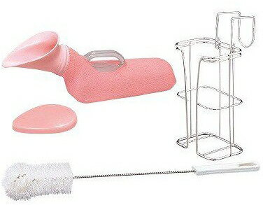 介護用品 尿器と尿器受けセット 女性用 533-741 アロン化成