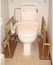 トイレスタンバー SBT-01 1本 介護用品 手すり 置くだけ手すり ミライズ 置き型手すり トイレ 立ち上がり 補助 転倒防止 サポート(4)