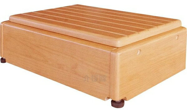 玄関台木製昇降45W-30 介護用品 玄関 踏み台 木 木製 転倒防止 ステップ 介護用品