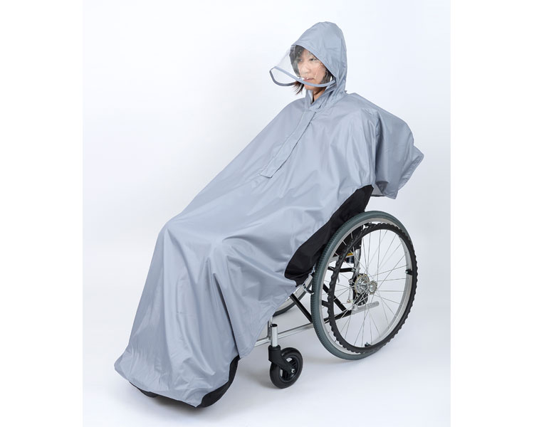 RAKUレイン 収納袋付 車椅子 介護用品 2