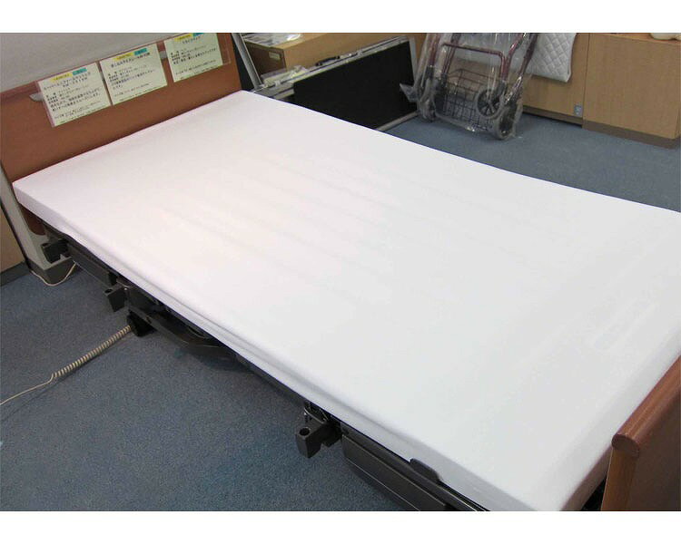 エコノミーボックス型防水シーツ オフホワイト 幅93cm 介護用品