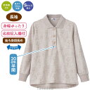 斜め釦ホールポロシャツ 婦人向け 女性用 レディース 2025年新作 シニア向け 春夏ファッション 春物 夏物 60代 70代 80代 90代