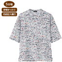 5分袖京染強撚Tシャツ 婦人向け 女性用 レディース 2025年新作 シニア向け 春夏ファッション 春物 夏物 60代 70代 80代 90代