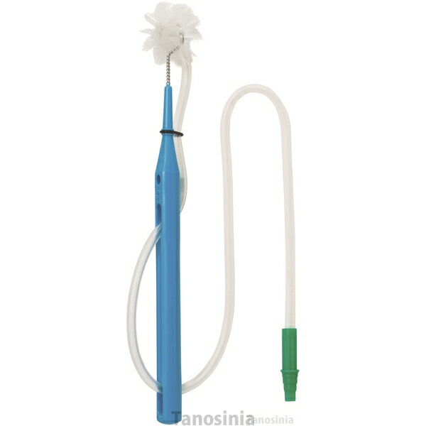 吸引くるリーナブラシ 2色1セット ピンク＆ブルー各1本 口腔ケア 介護用品 吸引 誤嚥防止 ブラシ おすすめ K22-1