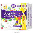 介護 パッド 尿とり 尿漏れ 失禁 安心 ウィスパー 安心の超吸収 300cc 30枚 P&G k24-1