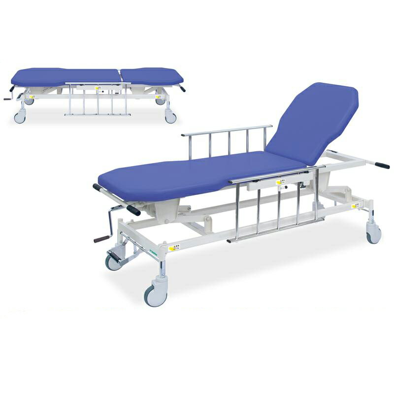 業務用ベッド 病院 医院 手動GSストレッチャーD型 TB-1521 高田ベッド製作所 整体ベッド 施術台 施術ベッド エステベッド