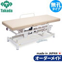 有孔電動横転ハイロー TB-1606u 高田ベッド 整骨院 治療院 リハビリ 訓練台 整体ベッド 施術台 施術ベッド エステベッド オーダーメイド 日本製