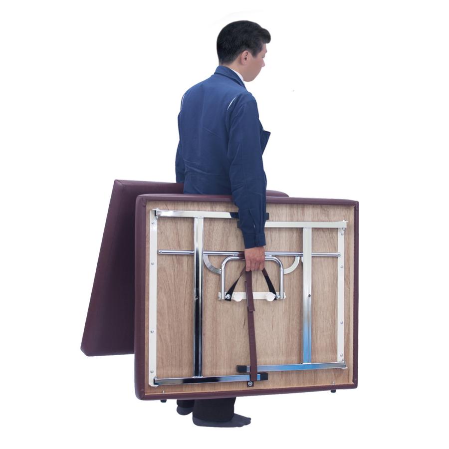 折りたたみベッド ポータブルベッド 持ち運び 業務用ベッド 有孔ワイドオリコ TB-1...