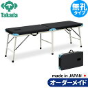 折りたたみベッド ポータブルベッド 持ち運び 業務用ベッド カスタム TB-197 整骨院 高田ベッド製作所 整体ベッド 施術台 施術ベッド エステベッド 治療ベッド オーダーメイド 日本製 長期保証 1