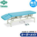 電動昇降ベッド 高田ベッド製作所 電動WFベッド 電動ベッド 電動昇降台 業務用ベッド あかり-GS TB-594 整体ベッド 施術台 施術ベッド エステベッド オーダーメイド 日本製