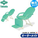 フェイシャルエステ ネイル メイク アイラッシュ用チェア リクライニング 業務用ベッド エステイー2型 TB-695 施術台 施術ベッド エステベッド