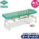 有孔S型電動フットワークベッド TB-1100U 高田ベッド 整骨院 治療院 リハビリ 訓練台 整体ベッド 施術台 施術ベッド エステベッド オーダーメイド 日本製