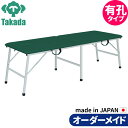 折りたたみベッド ポータブルベッド 持ち運び 業務用ベッド TB-1339U 有孔アルミトライ 整骨院 コンパクト 高田ベッド製作所 整体ベッド 施術台 施術ベッド エステベッド 治療ベッド オーダーメイド 日本製 長期保証