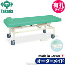 病院 医院 TB-1420U 有孔電動キャスタ150 高田ベッド 整体ベッド 施術台 施術ベッド エステベッド オーダーメイド 日本製