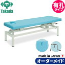 業務用ベッド 有孔フタ付手動ハイロー TB-171 整骨院 治療院 リハビリ 訓練台 高田ベッド製作所 整体ベッド 施術台 施術ベッド エステベッド