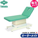 有孔垂直電動Lタイプ TB-550U 高田ベッド 整体ベッド 施術台 施術ベッド エステベッド オーダーメイド 日本製